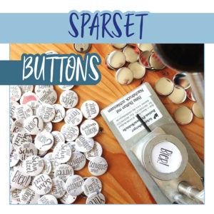 Set Sparpaket Nadelbuttons Buttons Frau Schnobel Grafik