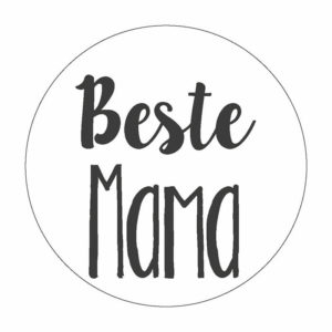 Beste Mama Button Magnet Nadelbutton